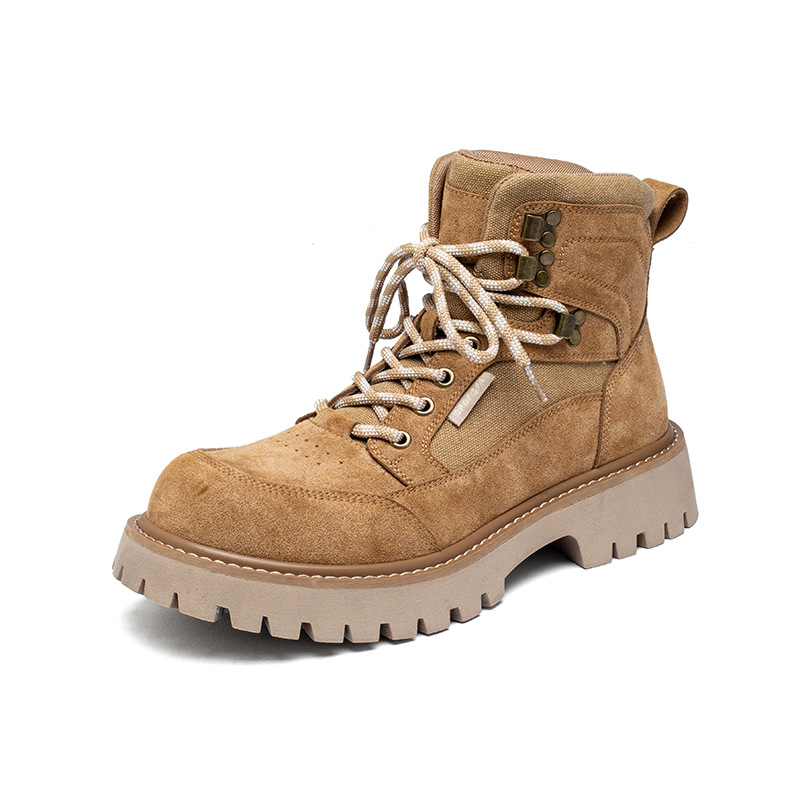 Men's Ankle Boots 1732, Retro Style, with Platform