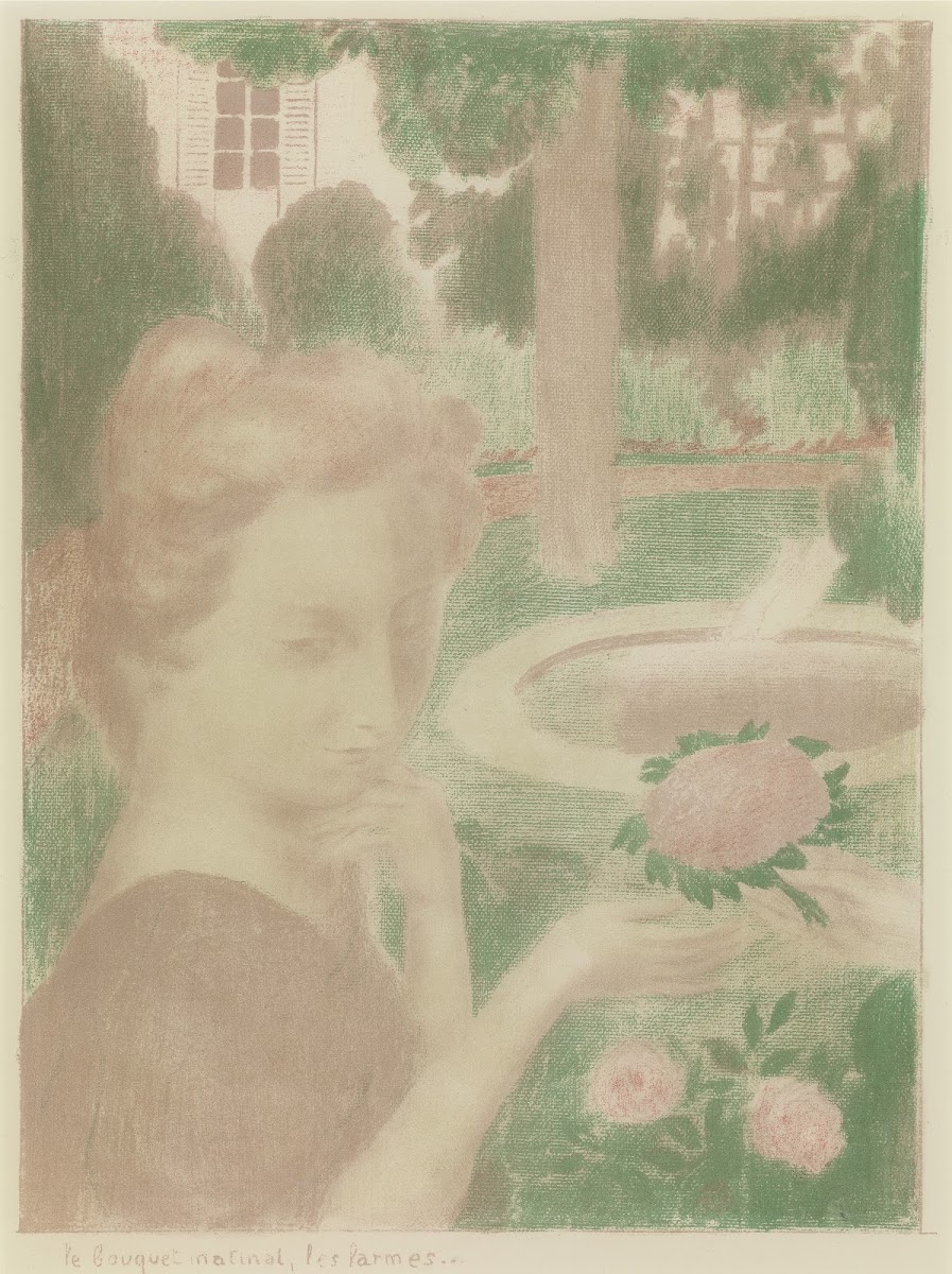 Le bouquet matinal les larmes  uit de reeks 1899
