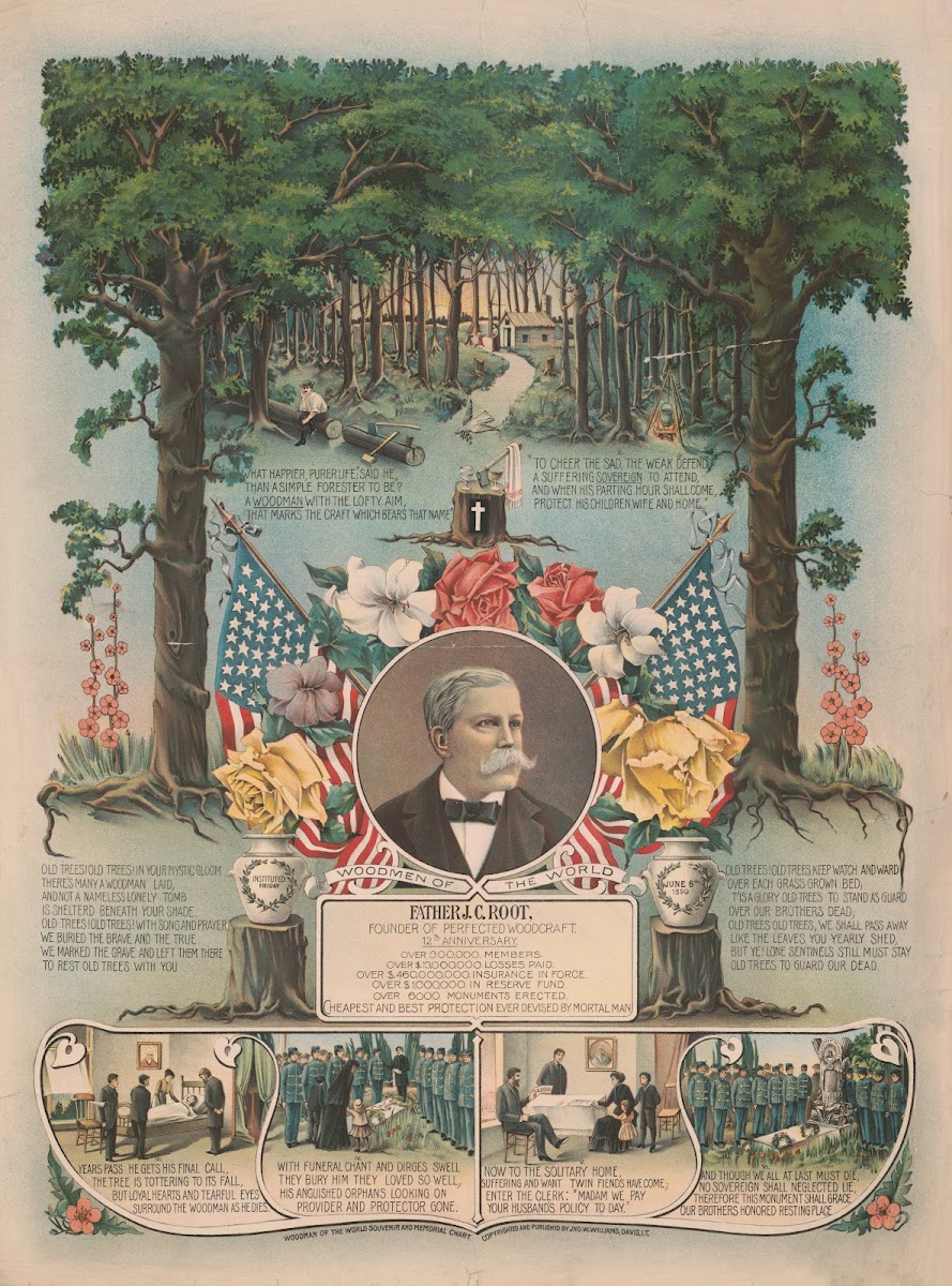 Woodmen of the World Father JC Root 1890