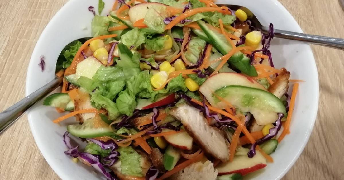 Salad ngũ sắc giảm cân