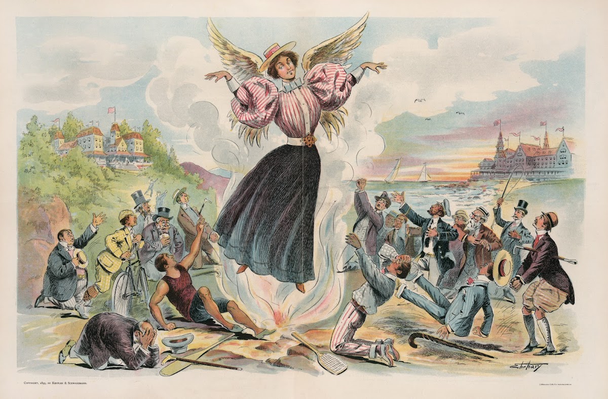 The phœnix like summer girl 1895
