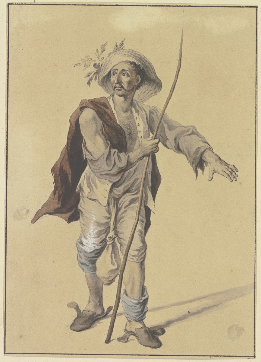 Bildnis des Goldarbeiters Adam von Memmingen 1748