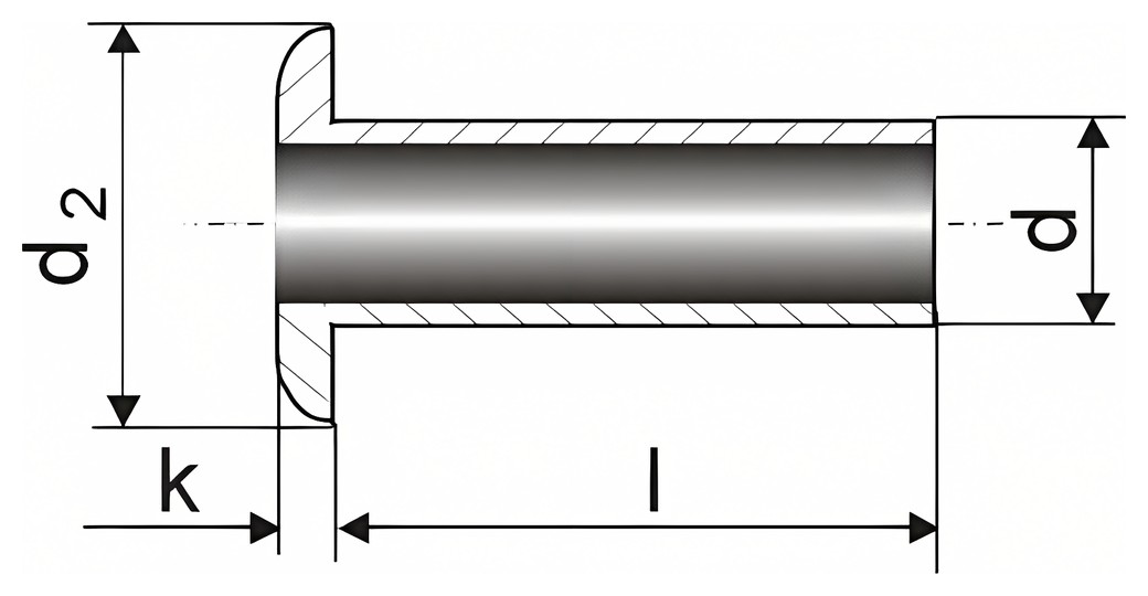 DIN 7338 C – Technical drawing