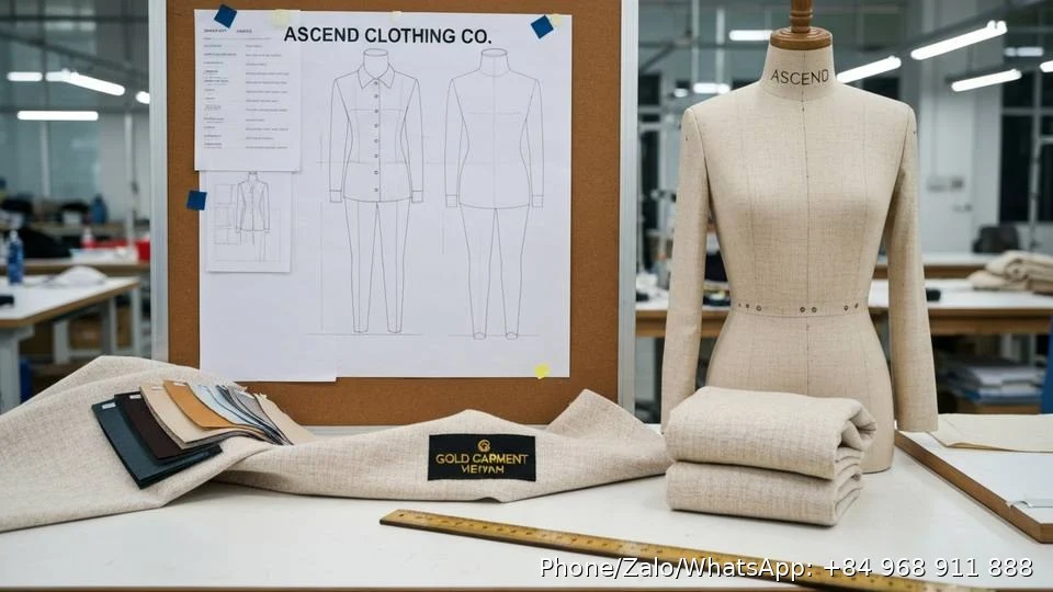 Ascend Clothing Co - Gold Garment Vietnam