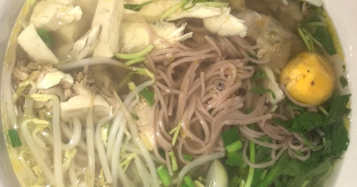 Bún lứt gà