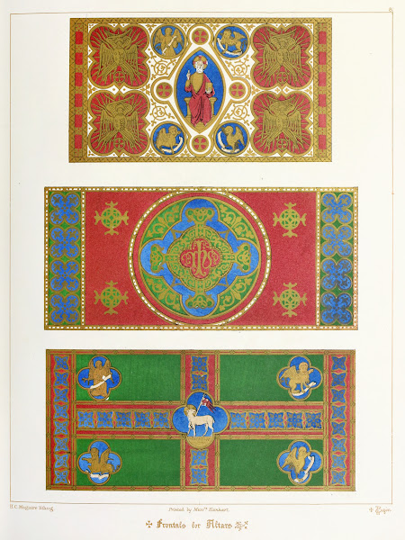Embroidered Frontals for Altars 1846