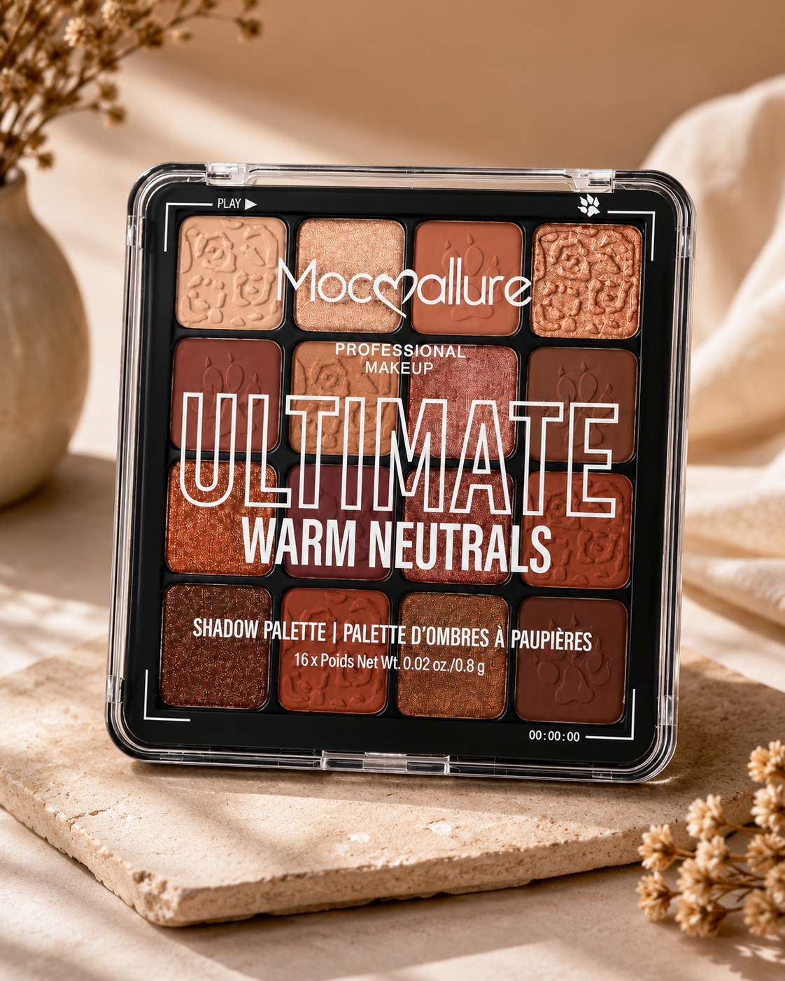 Moccallure Ultimate Warm Neutrals – Paleta de Sombras