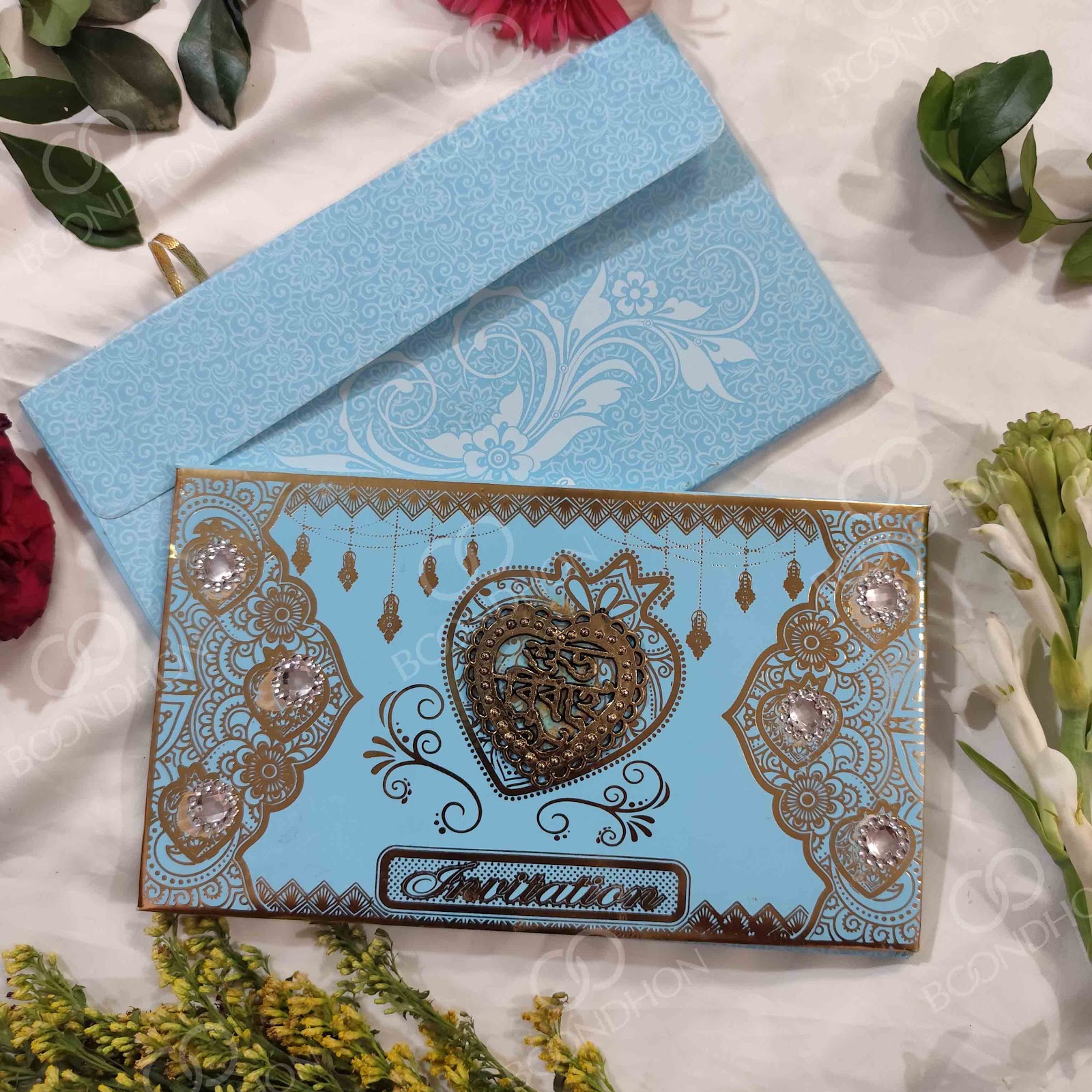 Affordable wedding card design AFF-014 - BOONDHON Manikganj