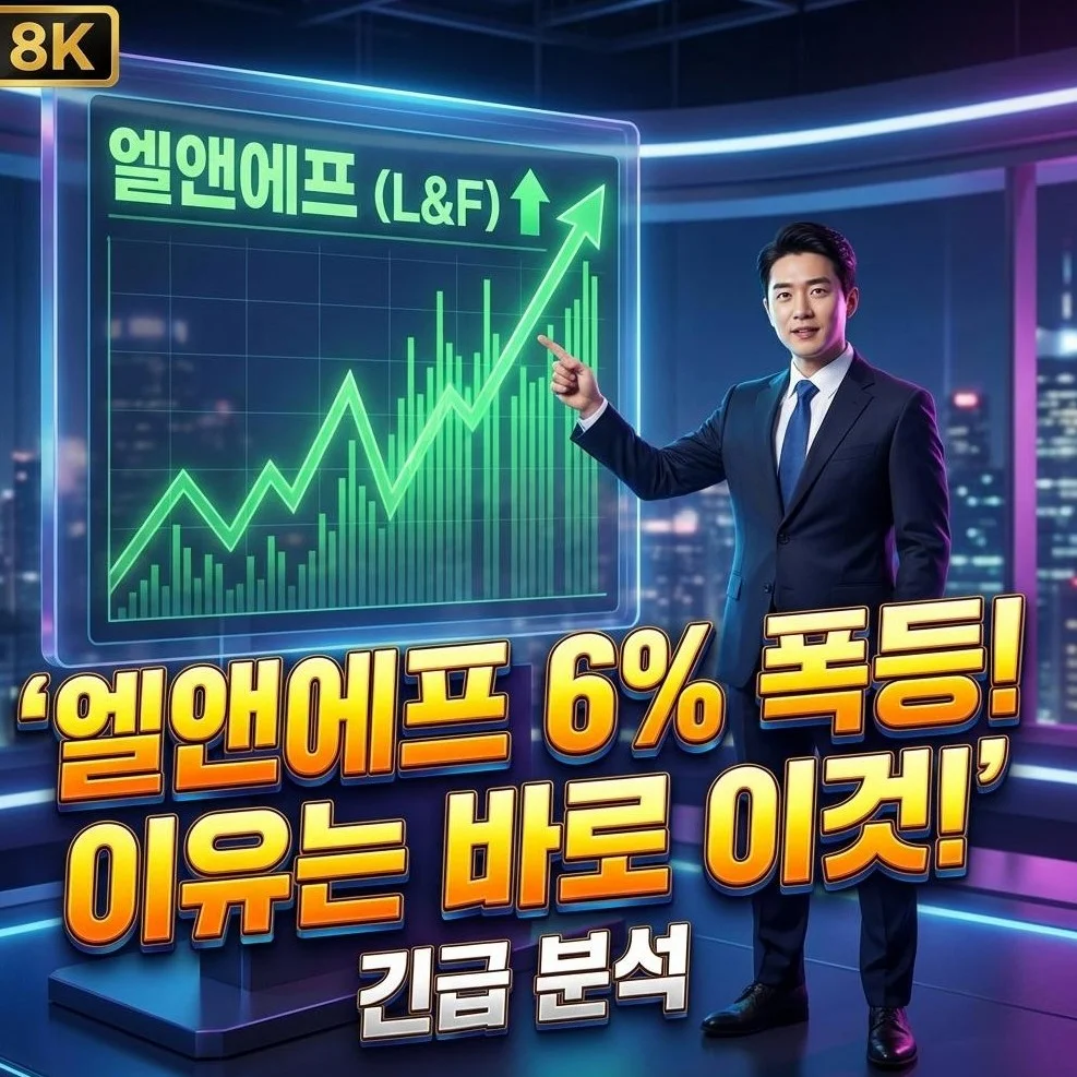 엘앤에프(066970): 급등 속 숨겨진 미래 가치와 투자 리스크 분석 (feat. 고PER & 목표가 상회)