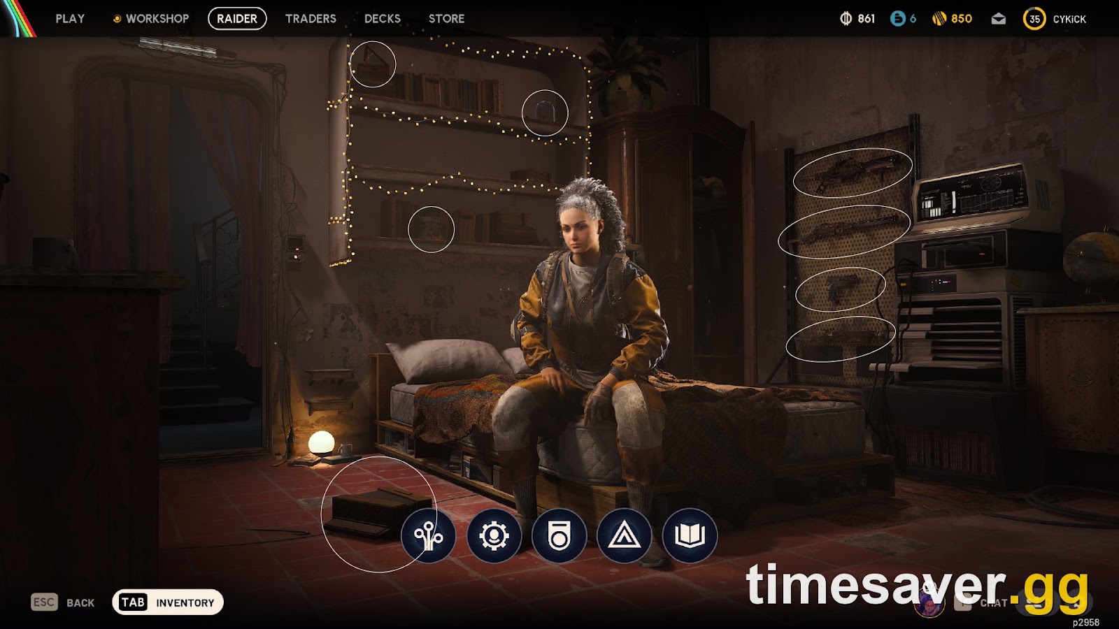 The current ARC Raiders Raider Den hub, the underground base being replaced by the Outpost in Frozen Trail