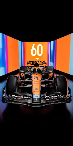McLaren MCL60 Formula 1 Car iPhone Wallpaper Background