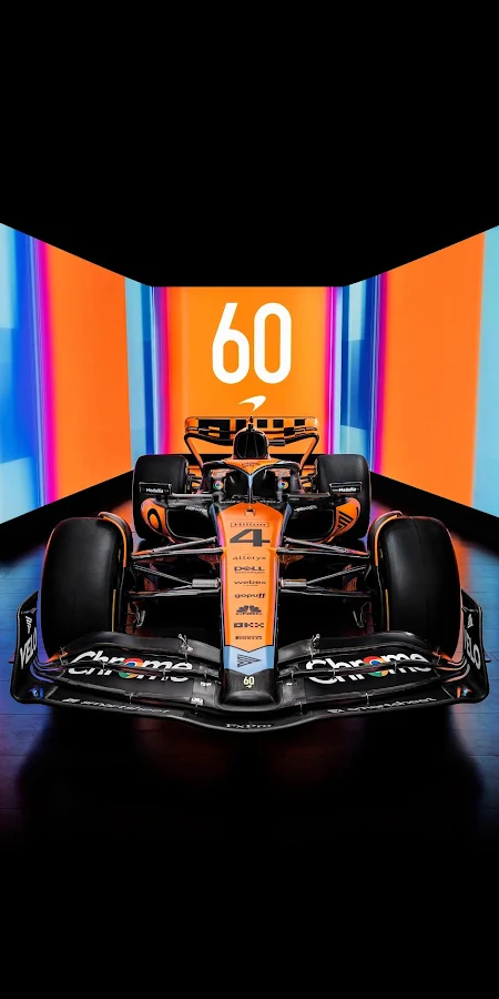 McLaren MCL60 Formula 1 Car iPhone Phone Wallpaper
