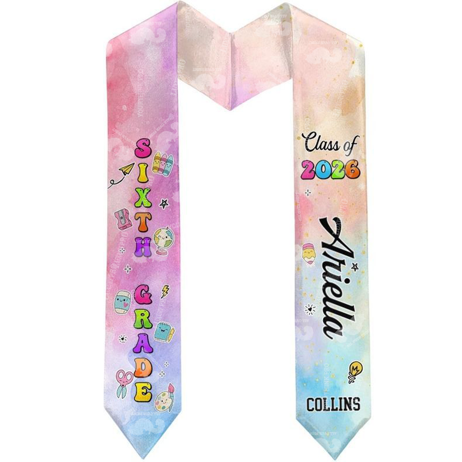 AOP TRB Kids Graduation Sash