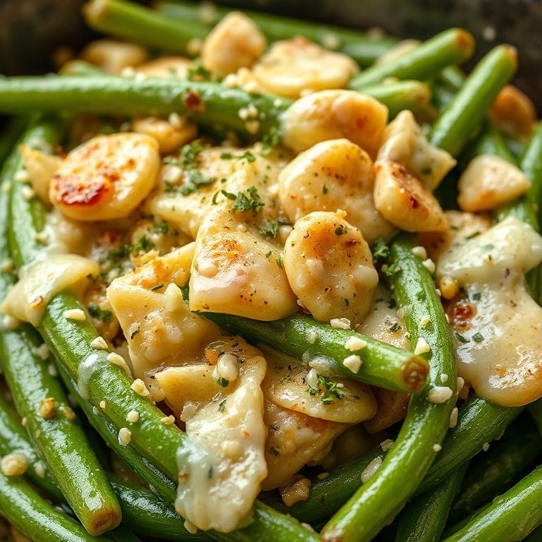 Garlic Parmesan Green Beans: A Flavorful 30-Minute Delight – Quick & Easy Side Dish