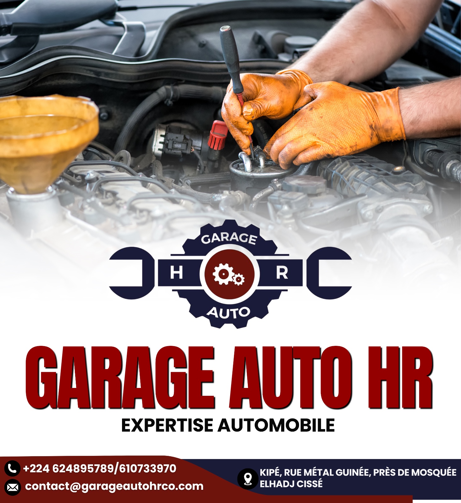 L'atelier Garage Auto HR au quotidien