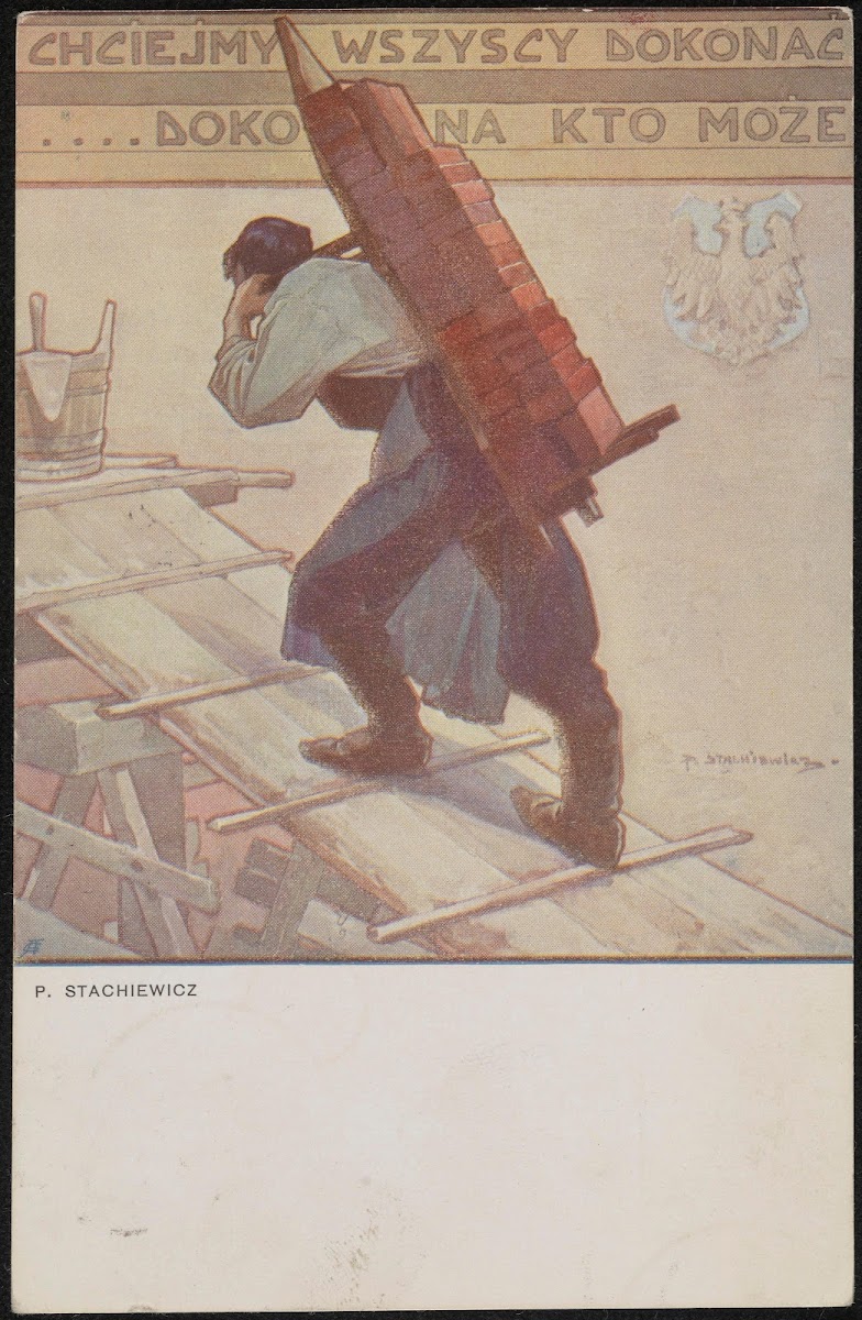 Chciejmy wszyscy dokonać  dokona kto może 1908