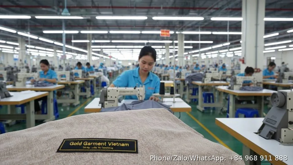 Federal Inc Clothing - Gold Garment Vietnam