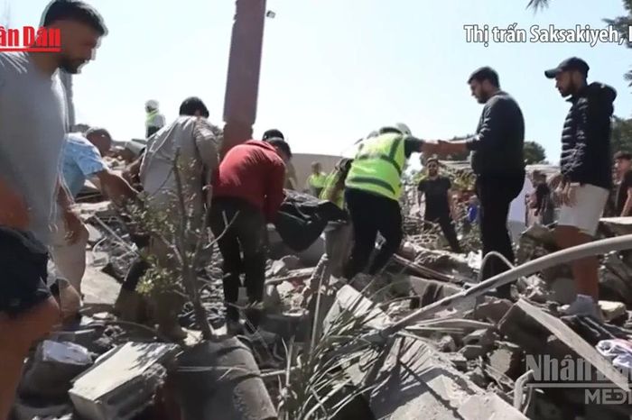 [Video] Israel không kích miền nam Liban, ít nhất 15 người thiệt mạng - Báo Nhân Dân