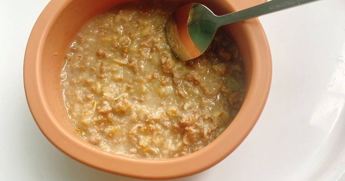 Bữa sáng cho bé : Cháo Bò Yến Mạch