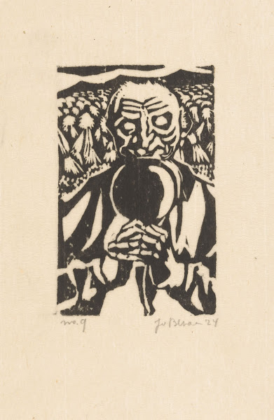 Biddende boer 1924