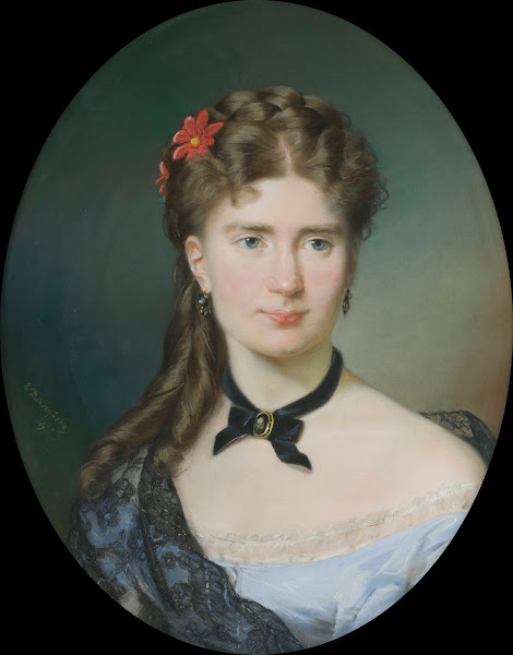 Portrait of Julia Lesser Blatteis nee Bergson 1869