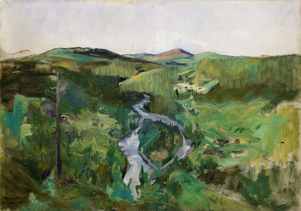 Landscape from Foldalen 1894