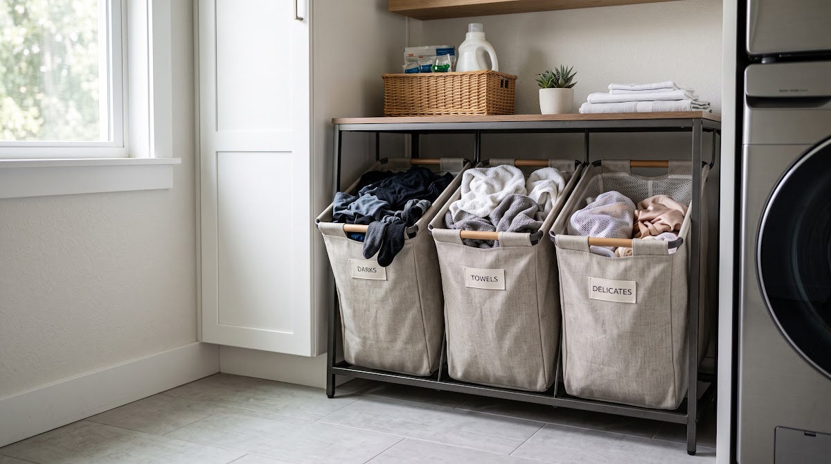 Best Laundry Hampers for Small Spaces (2026) - BEST OVERALL — IN CONTEXT