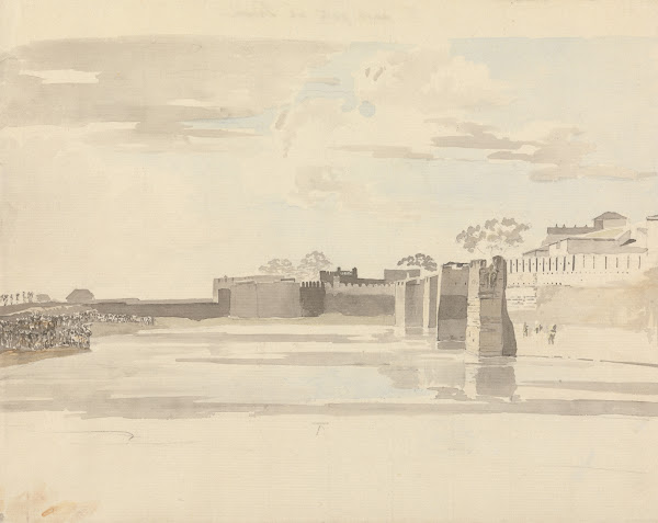 The East Gate at Tanjore S India between 1777 and 1808