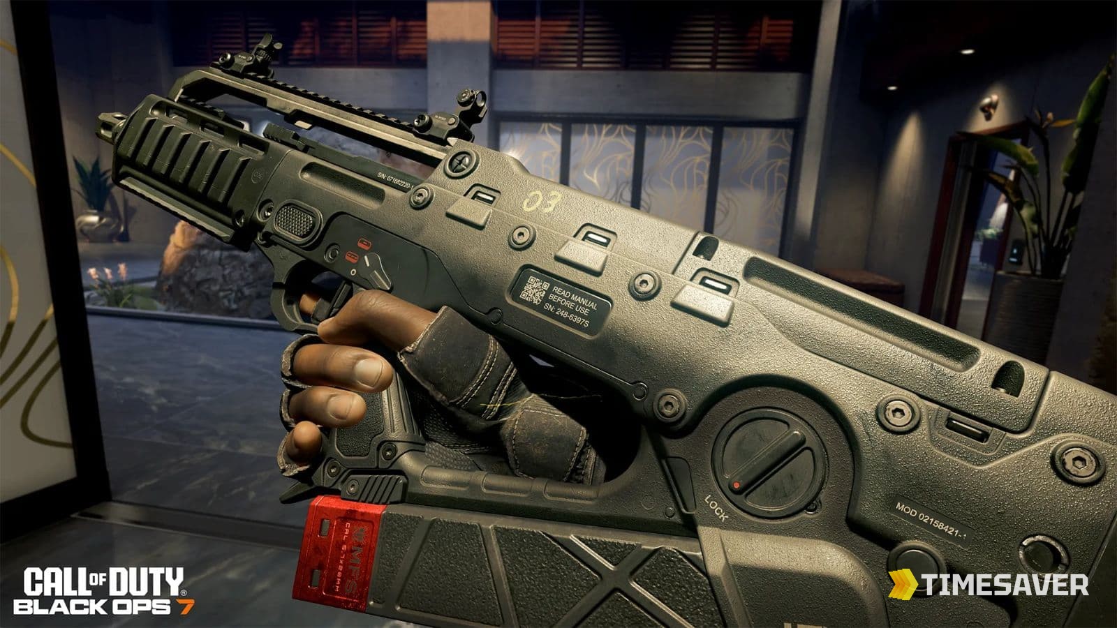 Black Ops 7 VX Compact assault rifle from the Illicit Cargo event