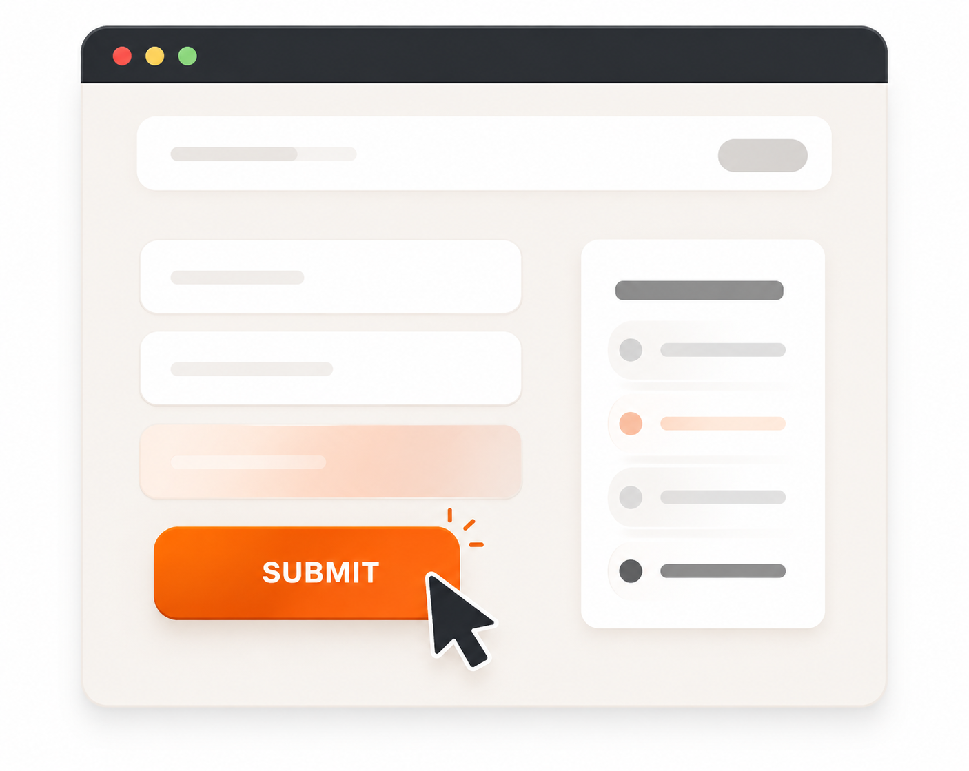 Conversion-focused website design example for lead generation