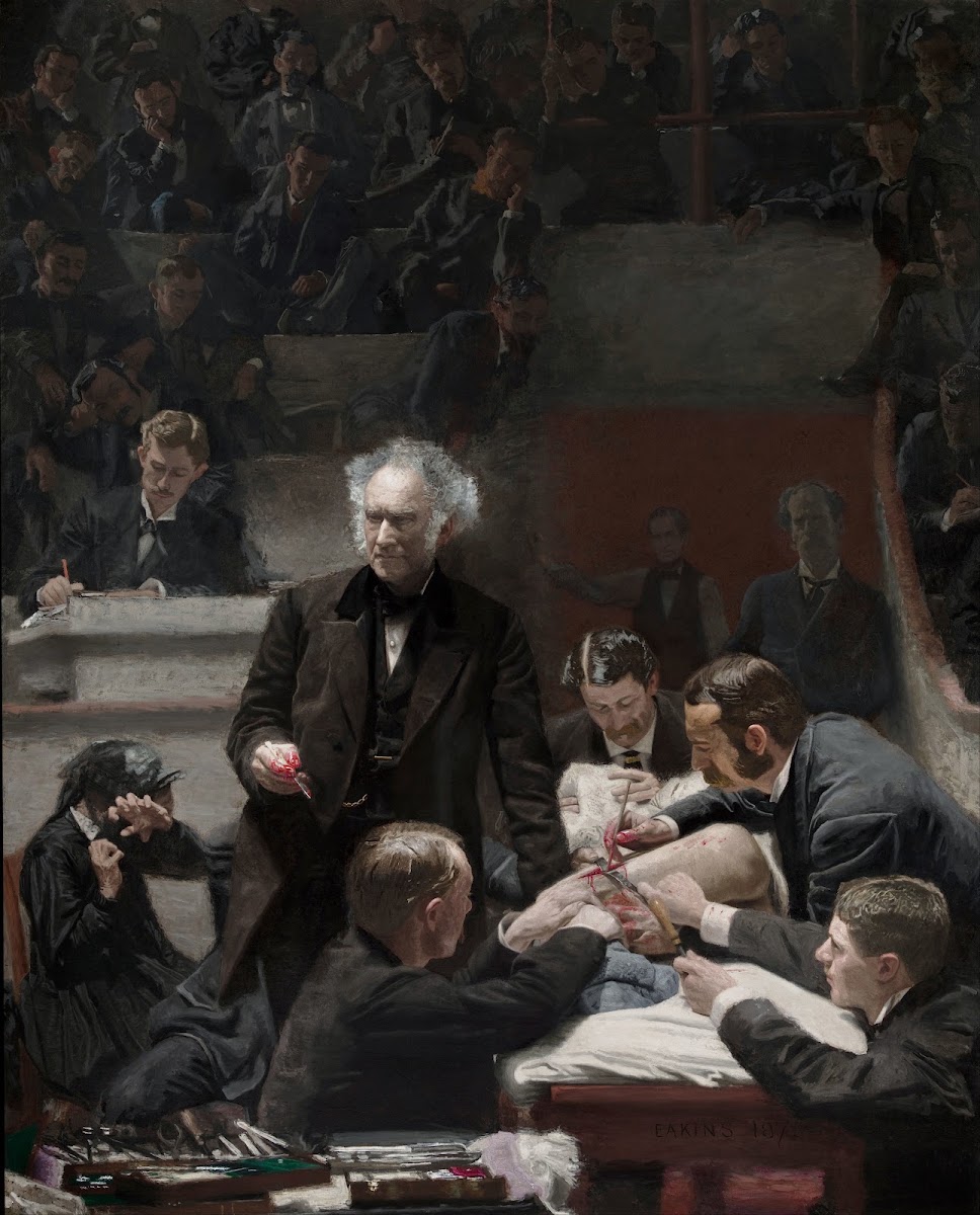 Portrait Of Dr Samuel D Gross The Gross Clinic