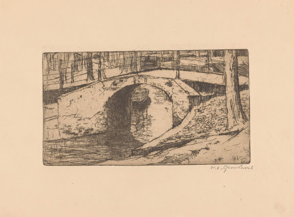 Brug in Delft 1888 1934