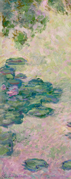 Nymphéas fragment circa 1912