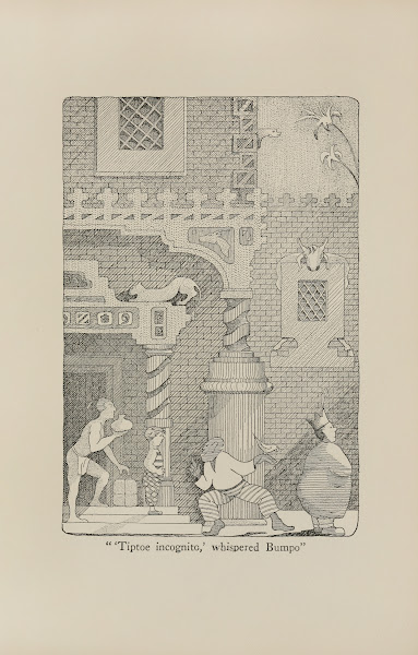 Tiptoe incognito whispered Bumpo 1922