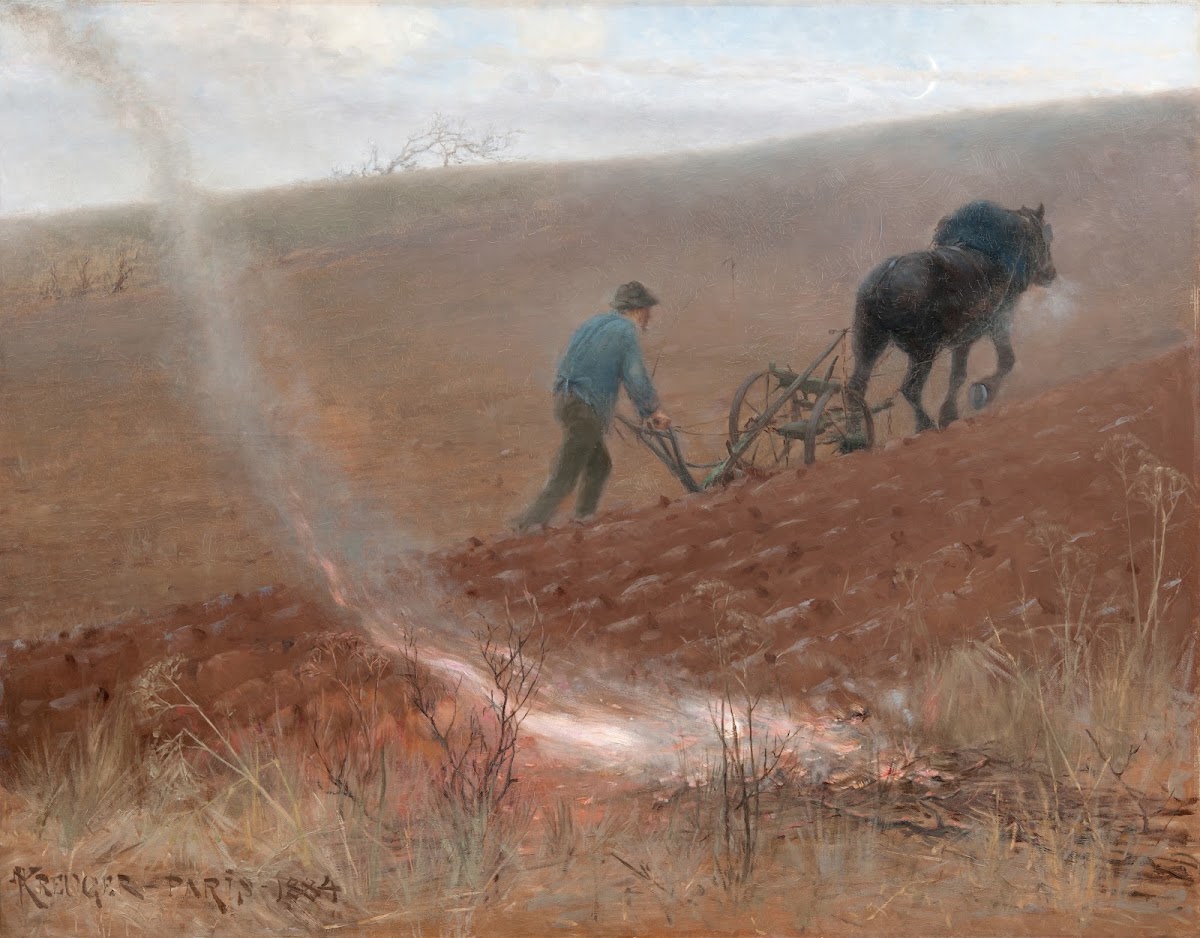 Spring Ploughing 1884