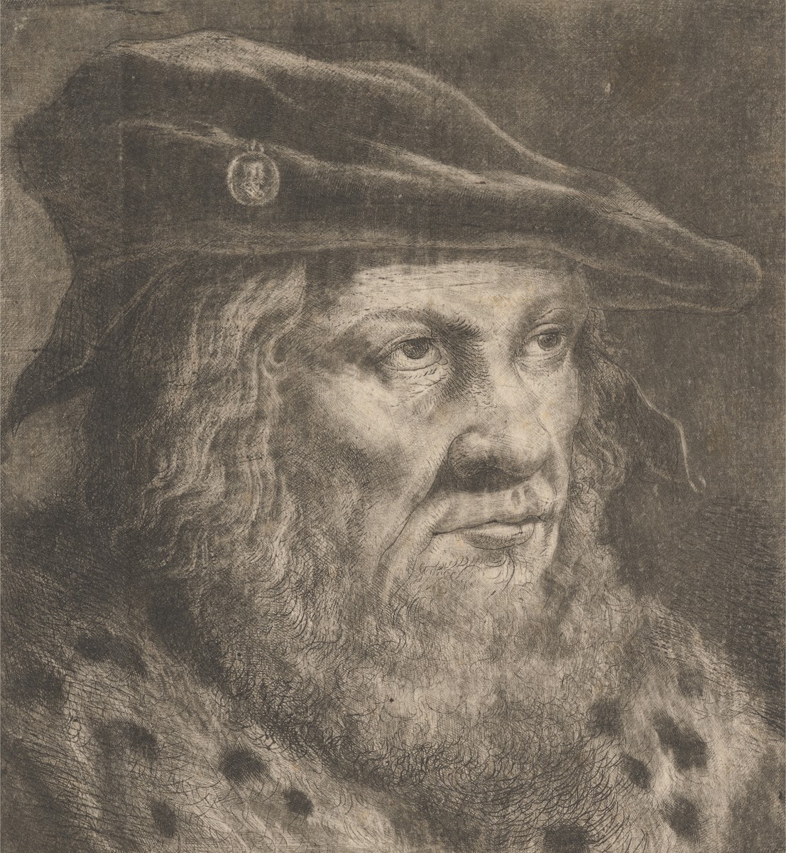 Old Man With Bonnet