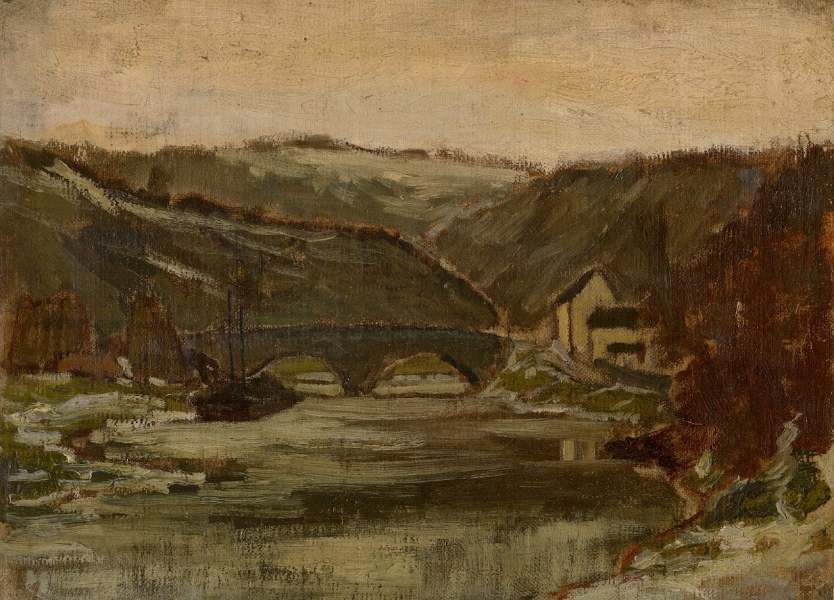 Bridge over the River Lesse