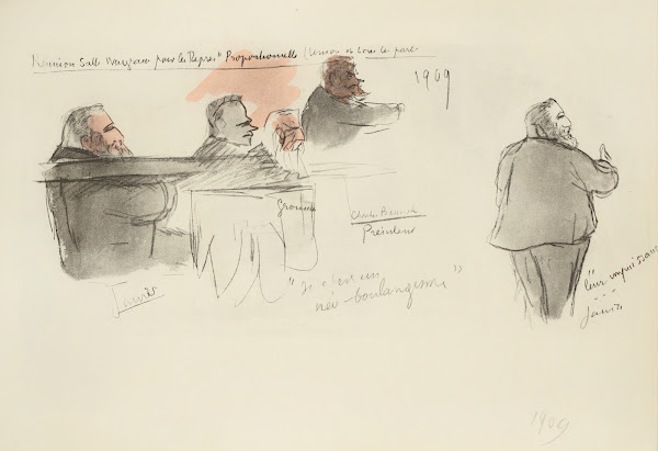 Réunion salle Wagram pour la représentation proportionnelle 1909 1921
