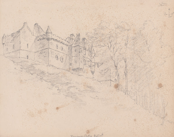 Darnaway Castle Scotland 1792