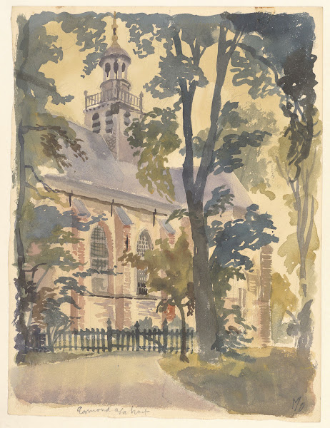 De slotkapel in Egmond aan de Hoef 1935 1950