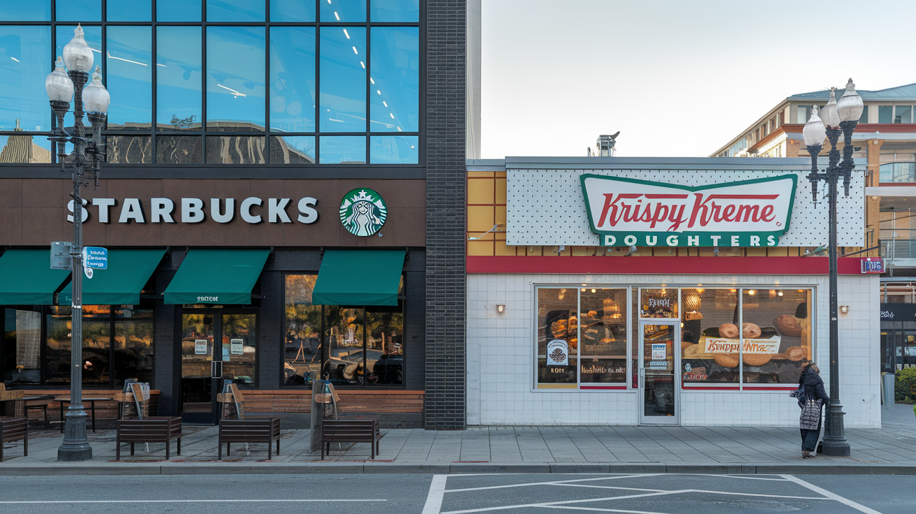 Distance Between Starbucks and Krispy Kreme in Myrtle Beach