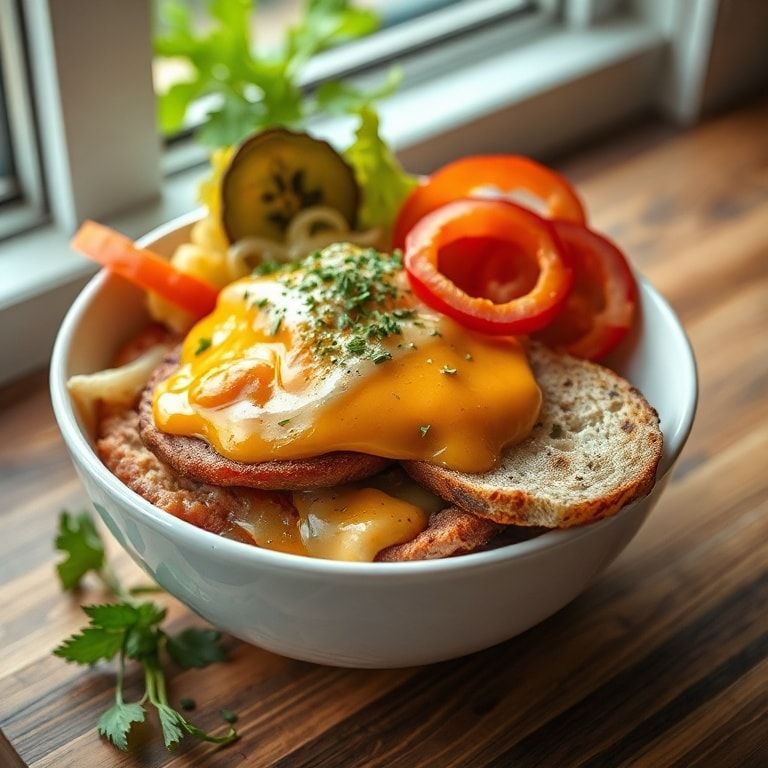Easy Keto Reuben Bowl Recipe for Quick Low Carb Dinner: Creamy Cheese & Tender Beef