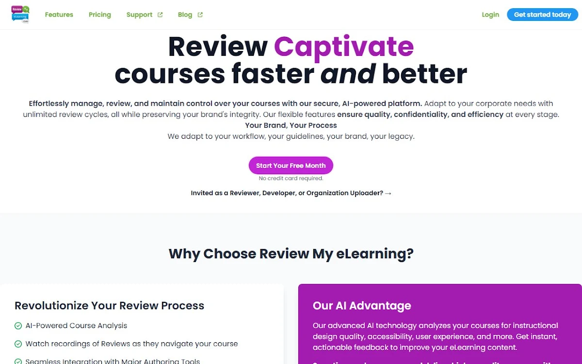 Captura de Review My eLearning