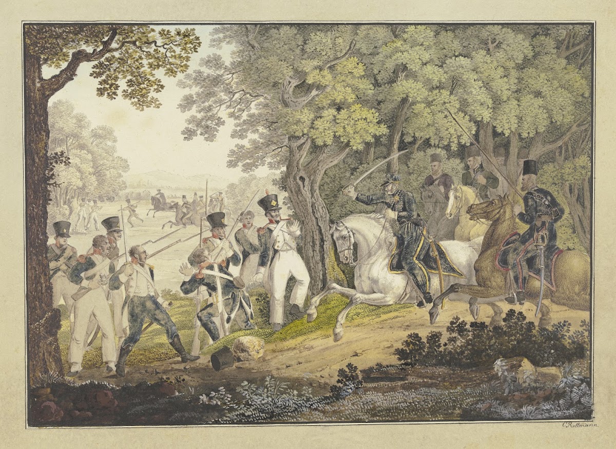 Turkish horseback ambush ca 1810  1813