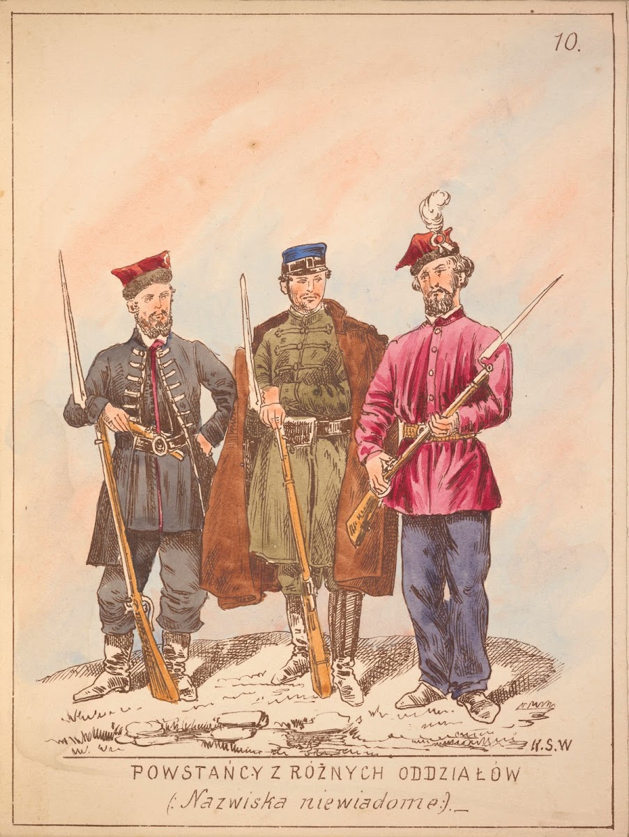 Powstańcy z Rożnych Oddziałów 1909