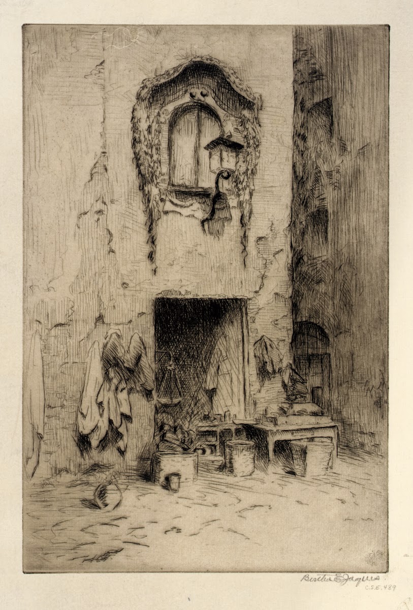 Ragpickers Shop Florence 1916