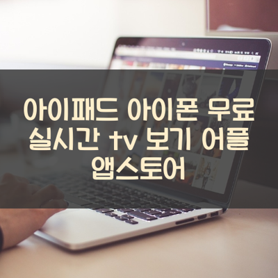 무료 실시간 tv 보기 썸네일