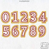 Stitch photo 3 of the Epunda Double Applique Embroidery Font embroidery design