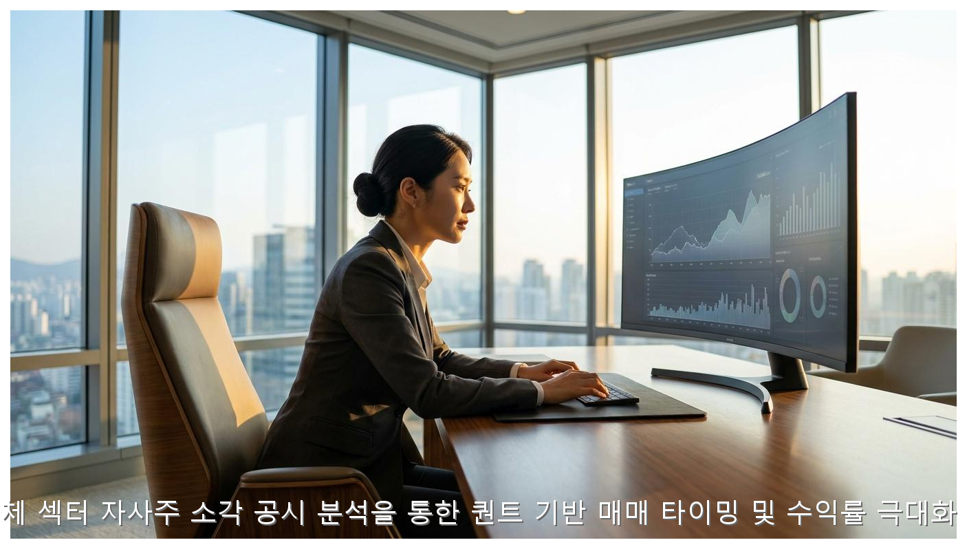 반도체 섹터 자사주 소각 공시 분석을 통한 퀀트 기반 매매 타이밍 및 수익률 극대화 전략 핵심 안내 및 분석 인포그래픽 (6)