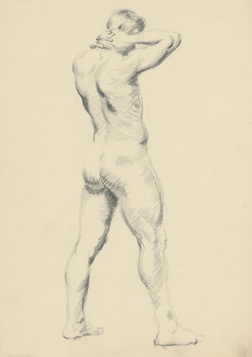 Study of Standing Male Nude 19131917